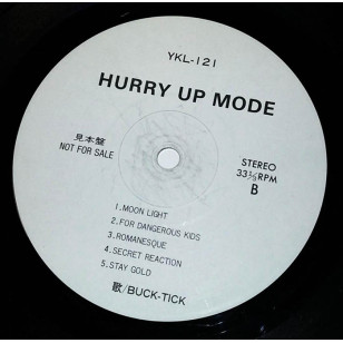 Buck-Tick - Hurry Up Mode 1989 見本盤 Japan Promo  Vinyl LP ***READY TO SHIP from Hong Kong***